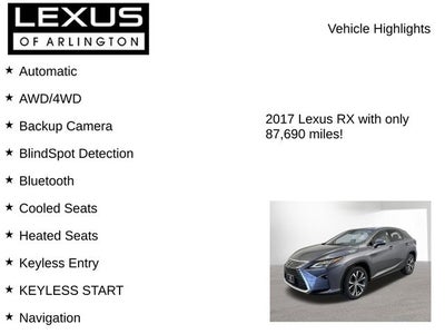 2017 Lexus RX 350