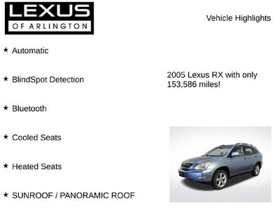 2005 Lexus RX 4dr SUV