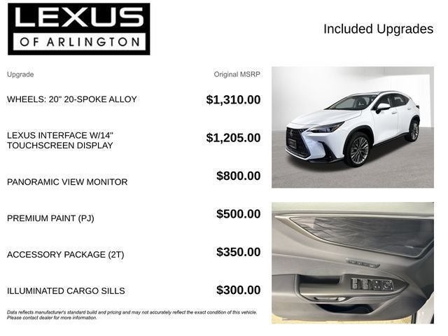 2026 Lexus NX 350 NX 350 Premium