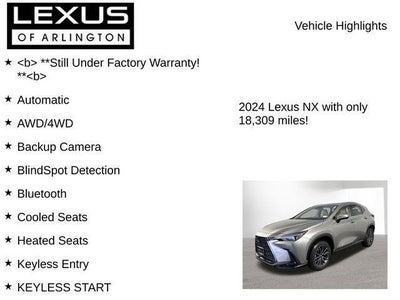 2024 Lexus NX 350 PREMIUM