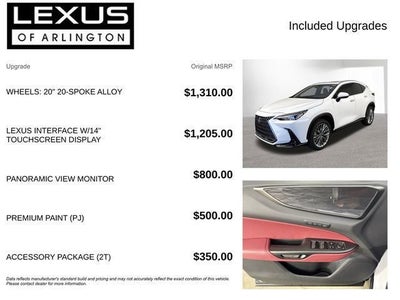 2026 Lexus NX 350 NX 350 Premium