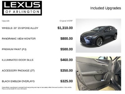 2026 Lexus NX NX 350 Premium