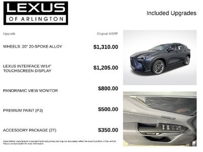 2026 Lexus NX NX 350 Premium