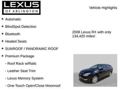 2008 Lexus RX 350 FWD 4dr