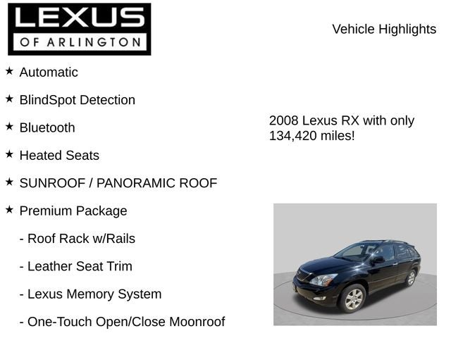 2008 Lexus RX 350 FWD 4dr