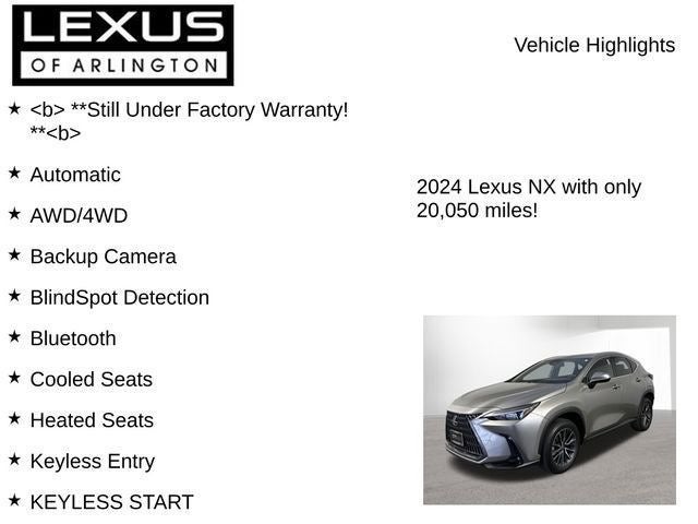 2024 Lexus NX 350h NX 350h Premium