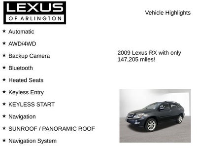 2009 Lexus RX 350 AWD 4dr