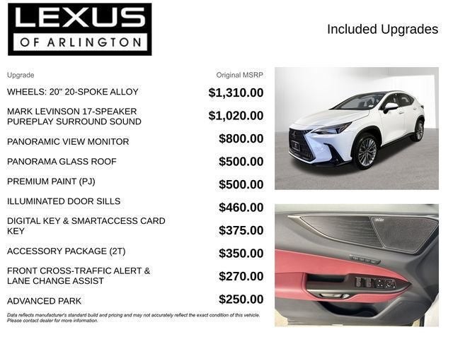 2026 Lexus NX 350h NX 350h Luxury