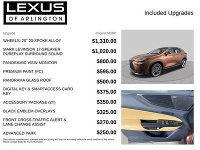 2026 Lexus NX NX 350h Luxury