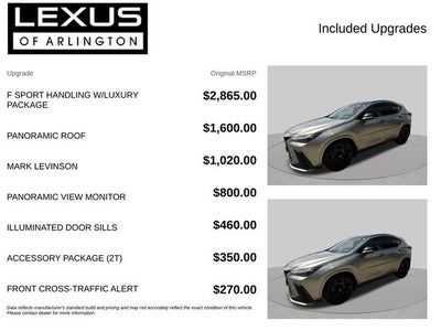 2025 Lexus NX 350 NX 350 F SPORT Handling