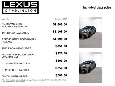 2024 Lexus NX 350 NX 350 F SPORT Handling