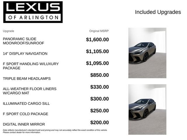 2024 Lexus NX 350 NX 350 F SPORT Handling