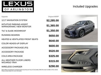 2022 Lexus RX 350 RX 350 F SPORT Appearance