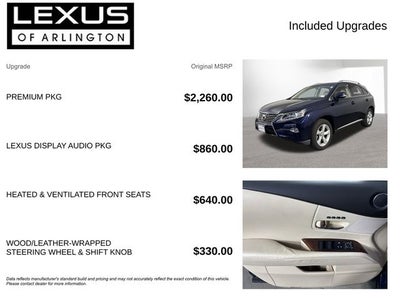 2013 Lexus RX 350 FWD 4dr