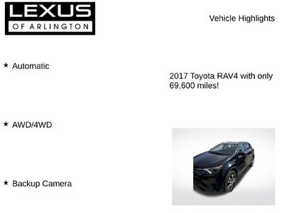2017 Toyota RAV4 LE