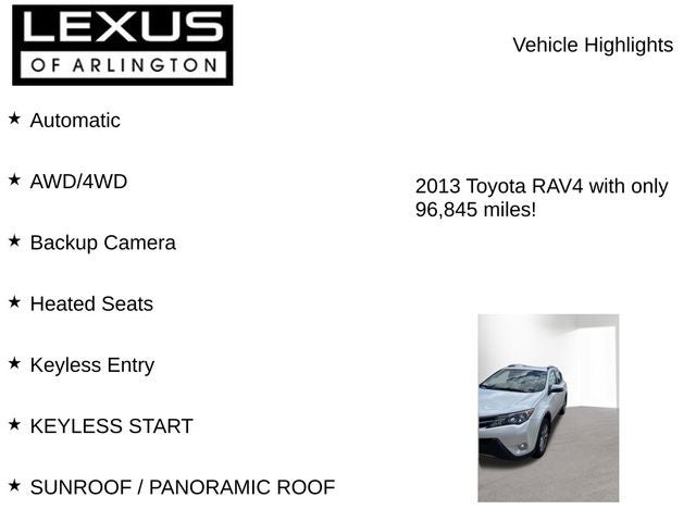 2013 Toyota RAV4 Limited