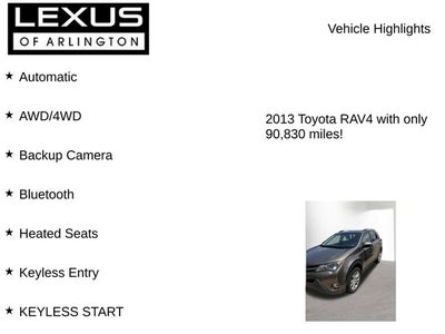 2013 Toyota RAV4 Limited