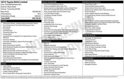 2015 Toyota RAV4 Limited