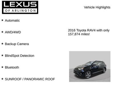 2016 Toyota RAV4 XLE