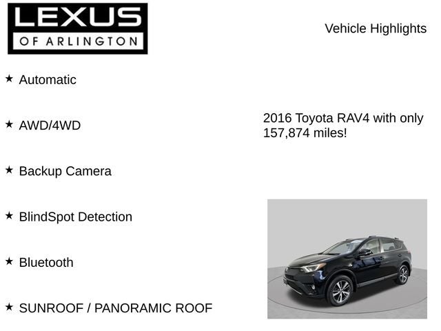 2016 Toyota RAV4 XLE