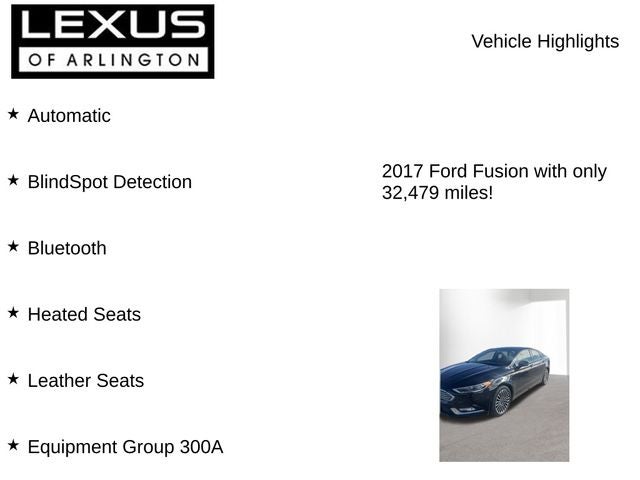 2017 Ford Fusion Titanium