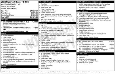 2022 Chevrolet Blazer RS