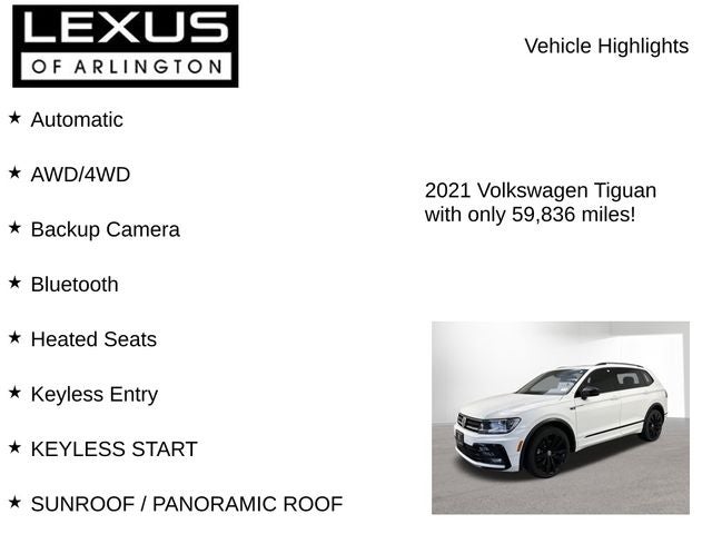 2021 Volkswagen Tiguan SE