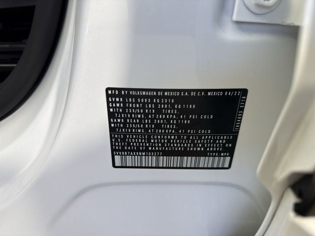 2022 Volkswagen Tiguan SE R-Line Black