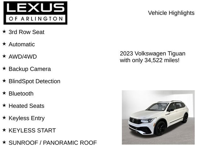 2023 Volkswagen Tiguan SE R-Line Black