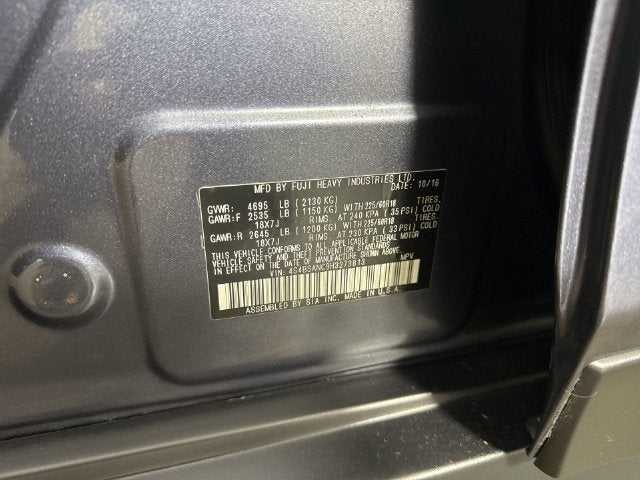 2017 Subaru Outback Limited