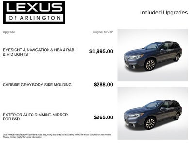 2017 Subaru Outback Limited