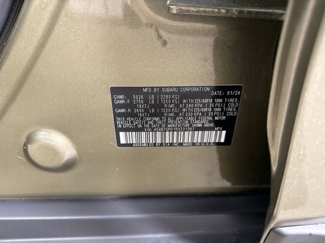 2024 Subaru Outback Touring XT