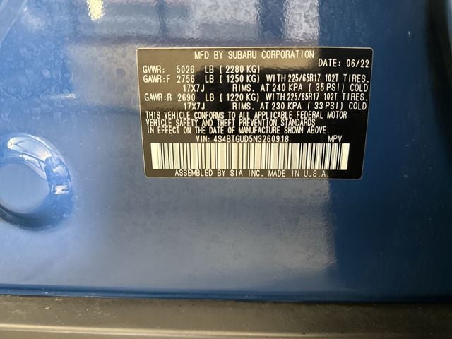 2022 Subaru Outback Wilderness