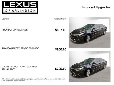 2016 Toyota Avalon Hybrid XLE Premium