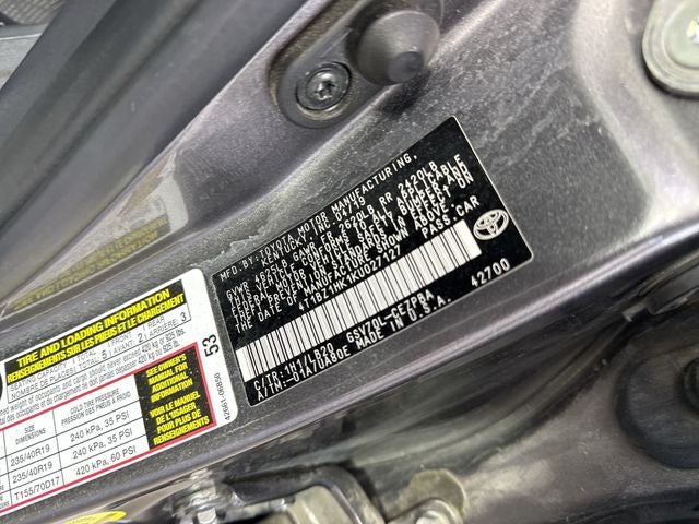 2019 Toyota Camry XSE V6