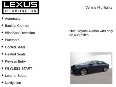 2021 Toyota Avalon Hybrid Limited