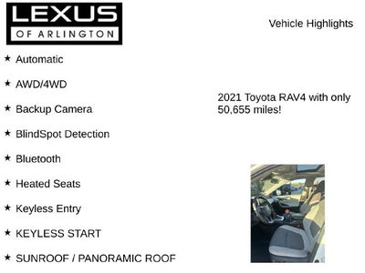 2021 Toyota RAV4 Hybrid Hybrid XLE