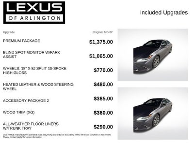 2021 Lexus ES ES 250
