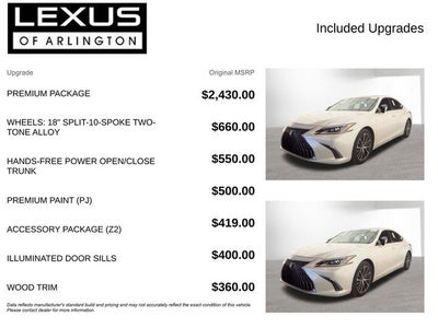 2025 Lexus ES 350 ES 350