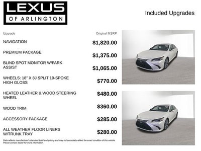 2020 Lexus ES 350 ES 350