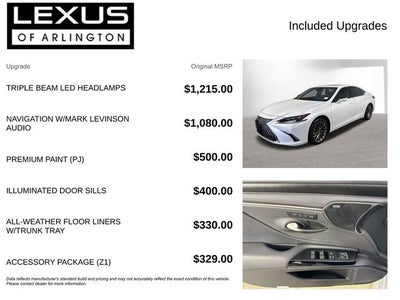 2025 Lexus ES ULTRA LUXURY