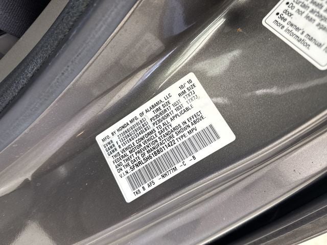 2011 Honda Odyssey EX-L