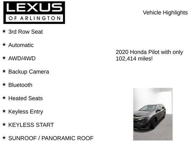 2020 Honda Pilot Elite