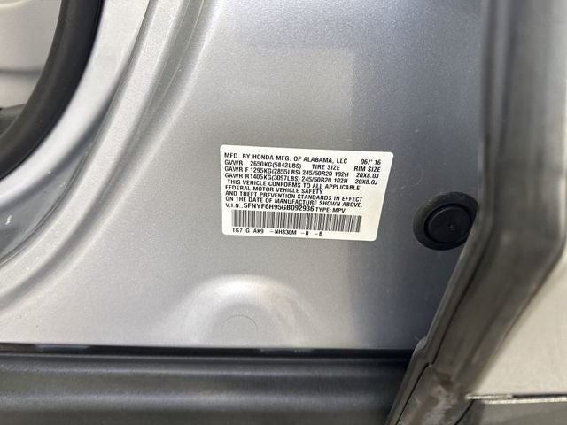 2016 Honda Pilot Touring