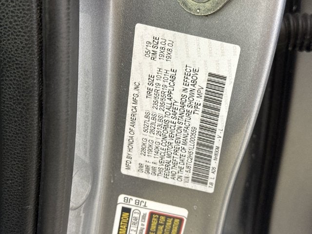 2020 Acura RDX w/Technology Pkg