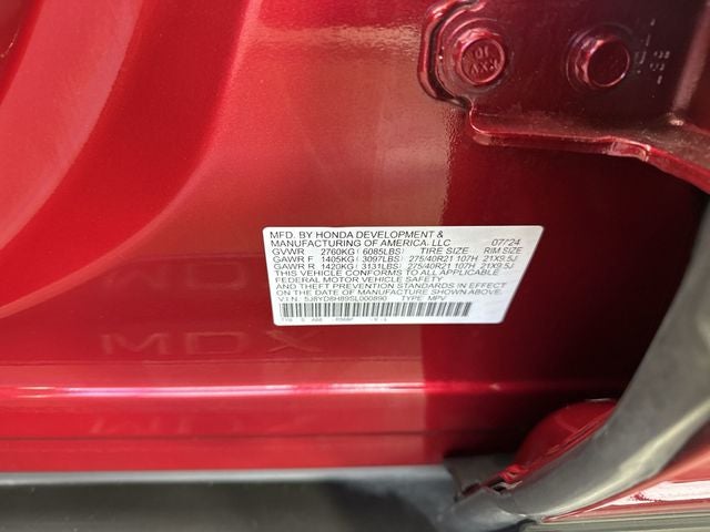 2025 Acura MDX Type S w/Advance Package