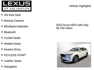 2023 Acura MDX Technology SH-AWD