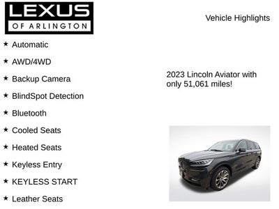 2023 Lincoln Aviator Plug-In Hybrid Grand Touring