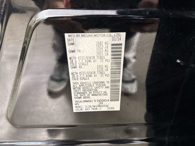 2014 INFINITI QX60 Base