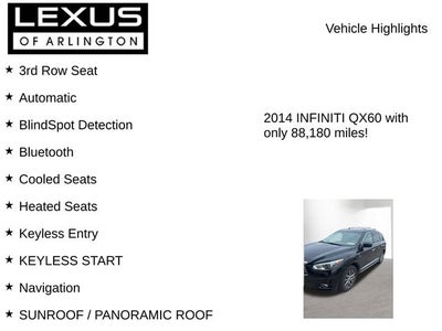 2014 INFINITI QX60 Base
